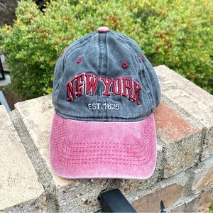 💖 2/$20 Men’s New York City Cap Distressed Grey